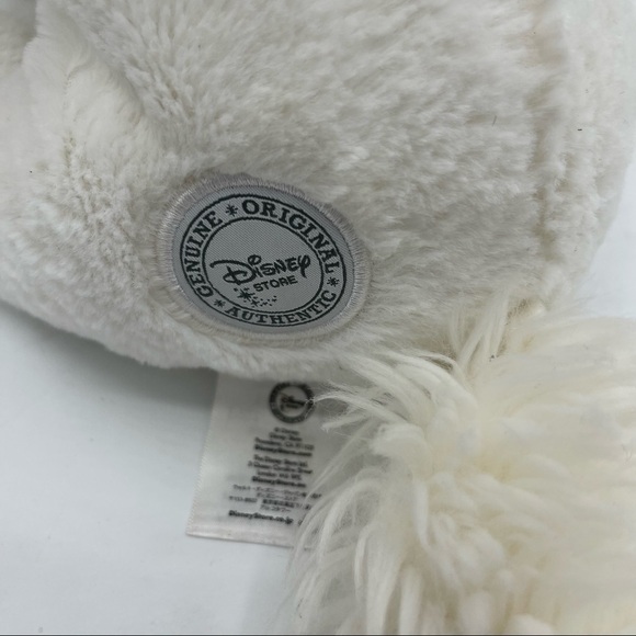 Disney Marie Aristocats Plush 15" White Pink bow Stuffed Animal Cat - Picture 5 of 5